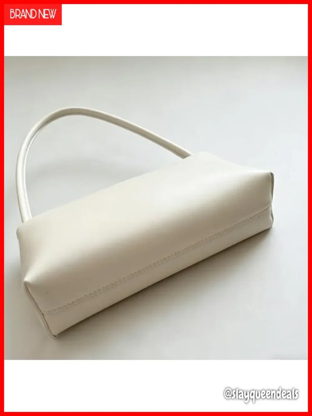 Mini Underarm Hobo Bag with Zipper Closure | Faux Leather Small Shoulder Purse